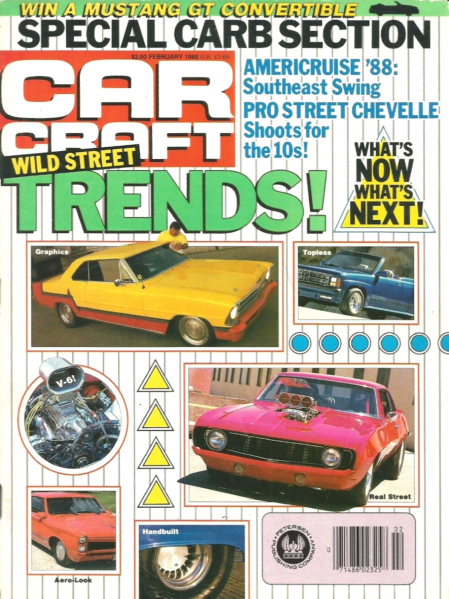 Car Craft Feb February 1988 