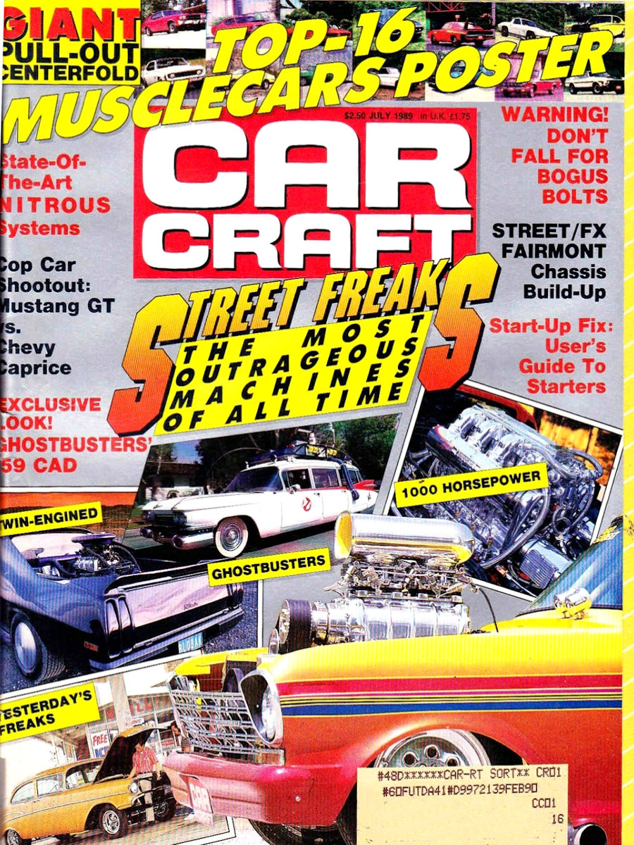 Car Craft July 1989