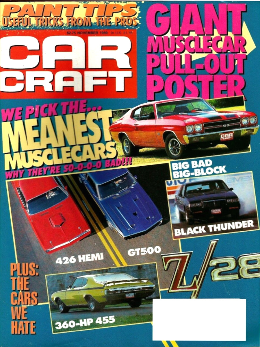 Car Craft Nov November 1989 