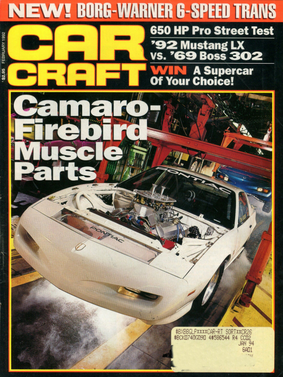 Car Craft Feb February 1992 