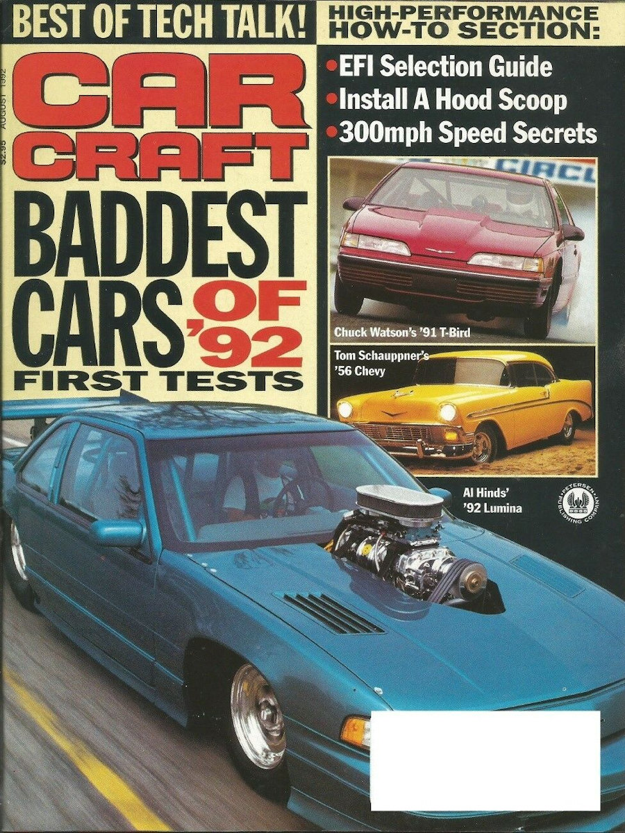 Car Craft Aug August 1992 
