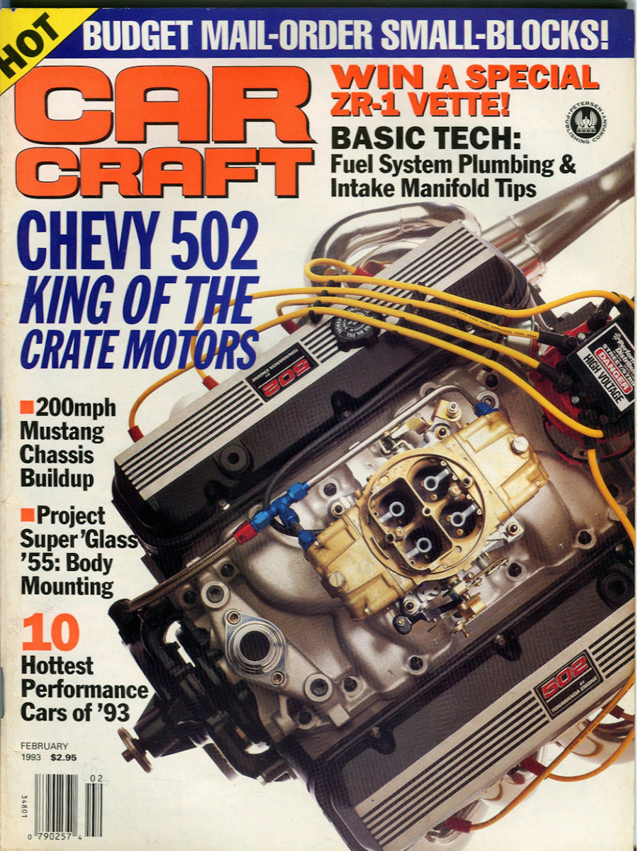 Car Craft Feb February 1993 