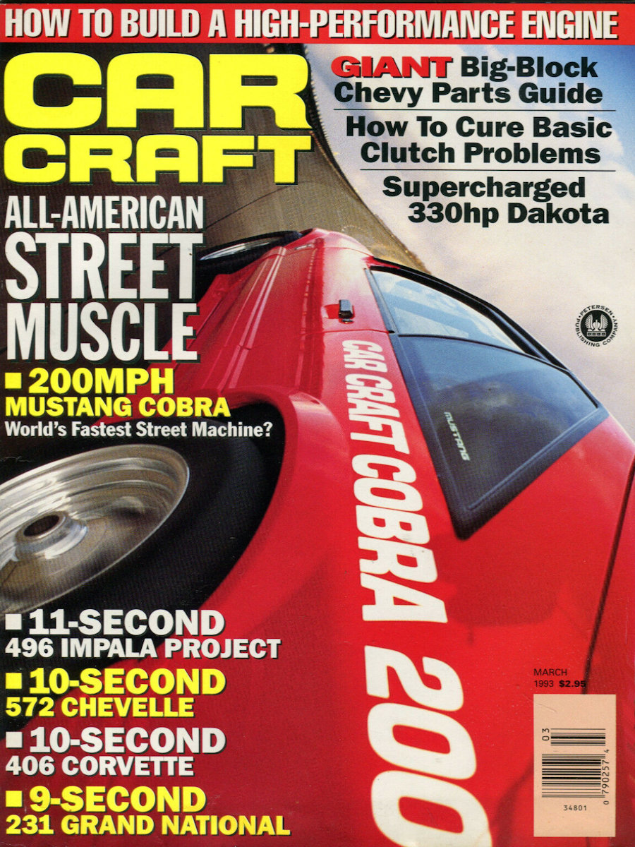 Car Craft Mar March 1993 