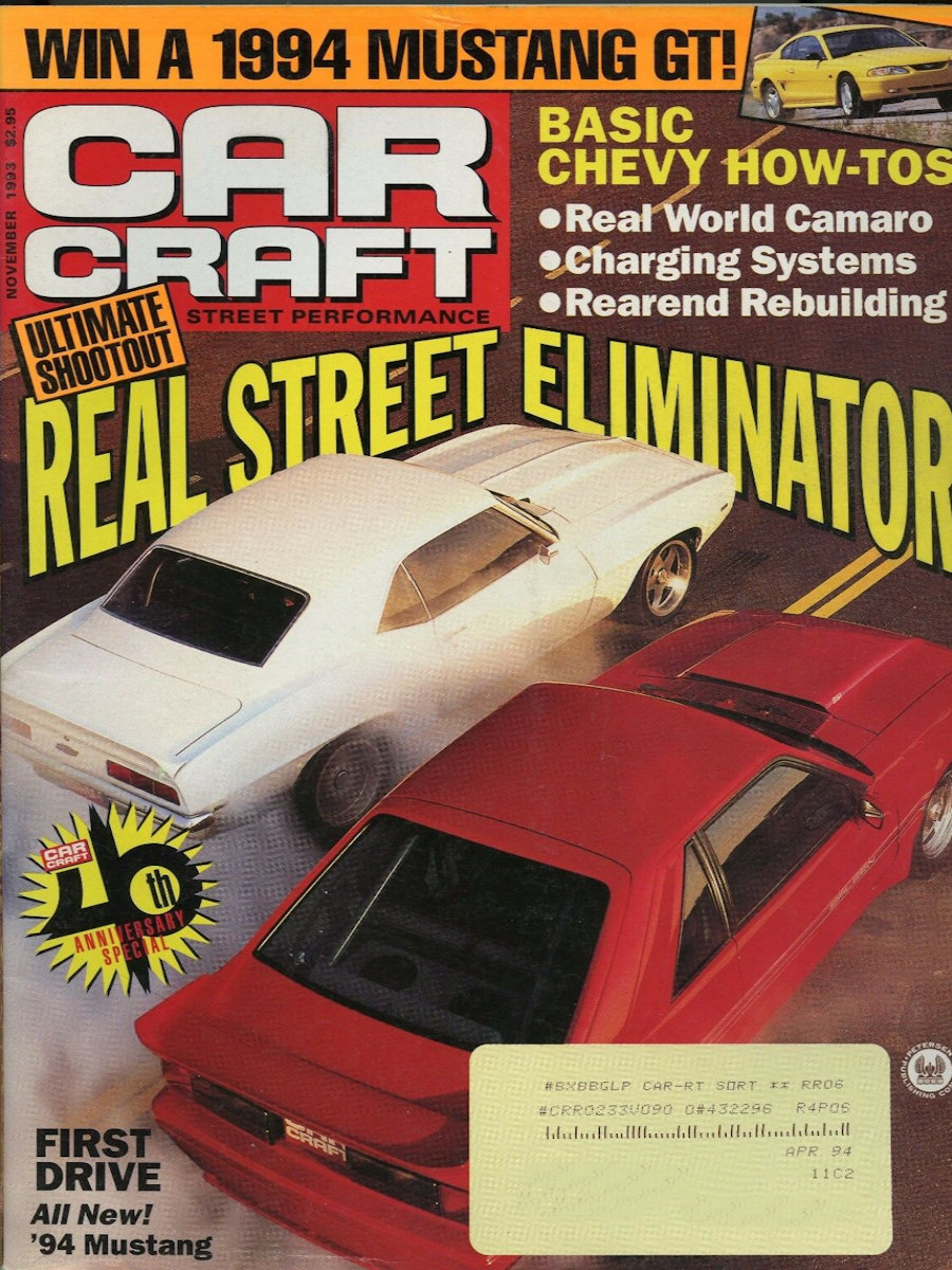 Car Craft Nov November 1993 