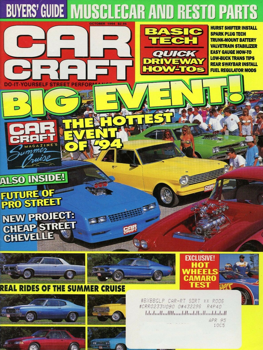Car Craft Oct October 1994 