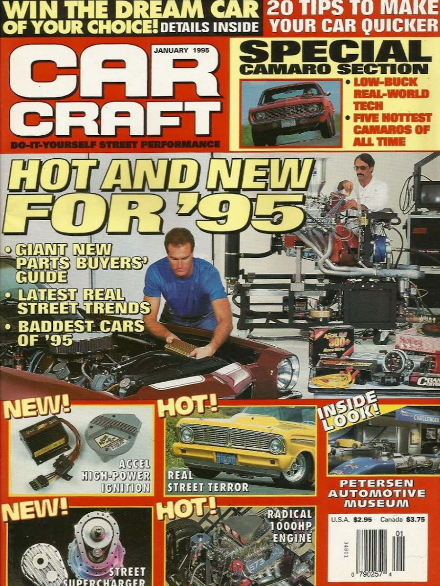 Car Craft Jan January 1995 