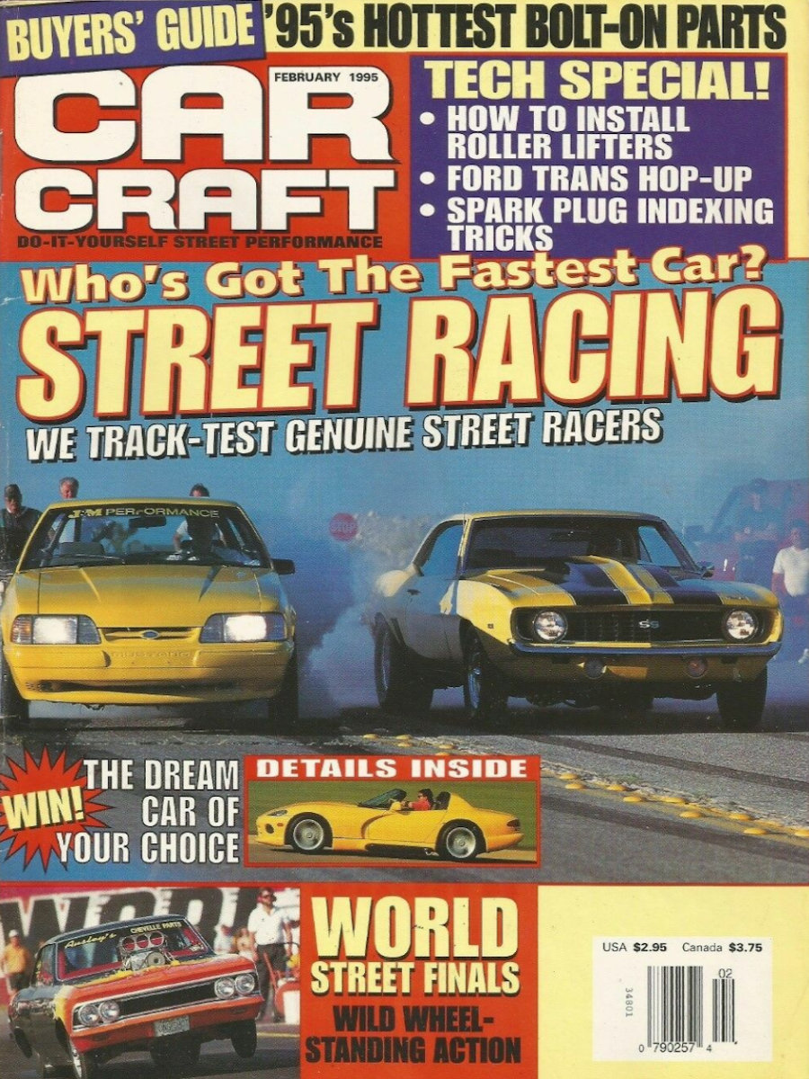 Car Craft Feb February 1995 