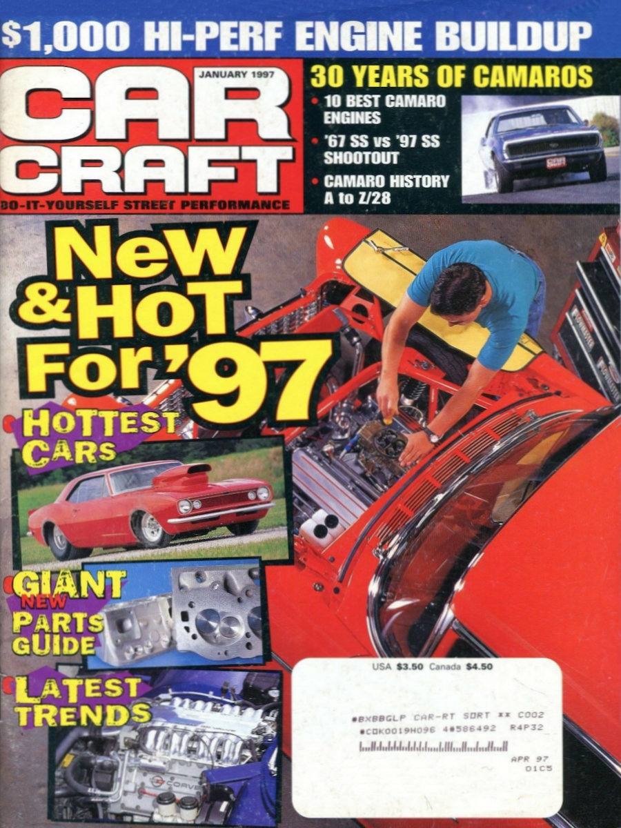 Car Craft Jan January 1997 