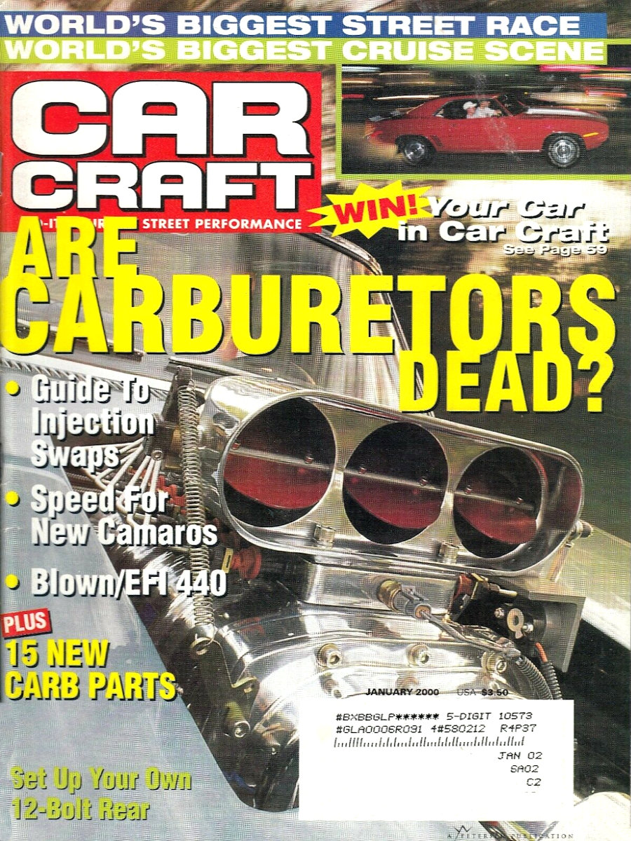 Car Craft Jan January 2000 