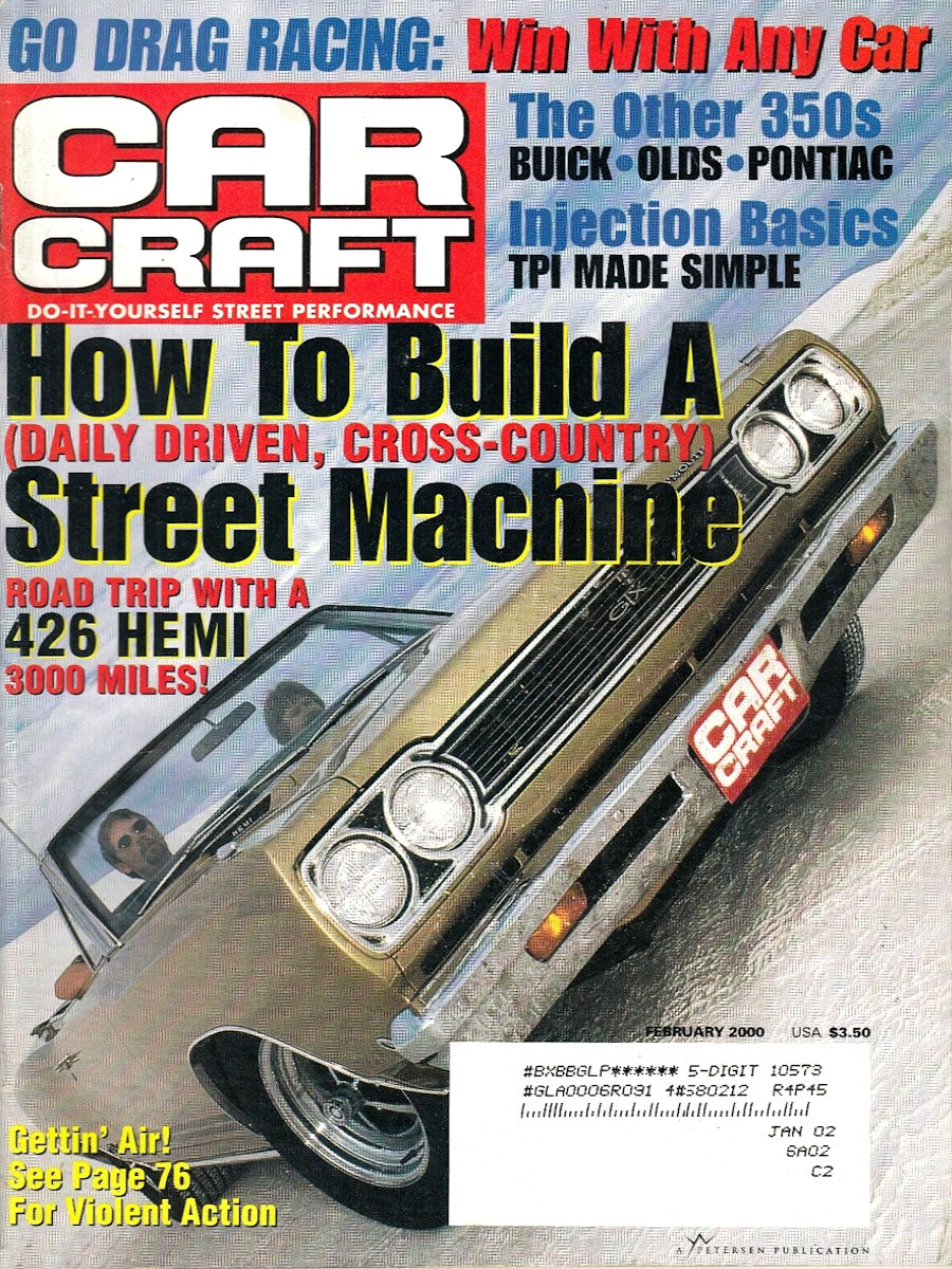 Car Craft Feb February 2000 