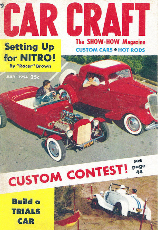 Car Craft July 1954