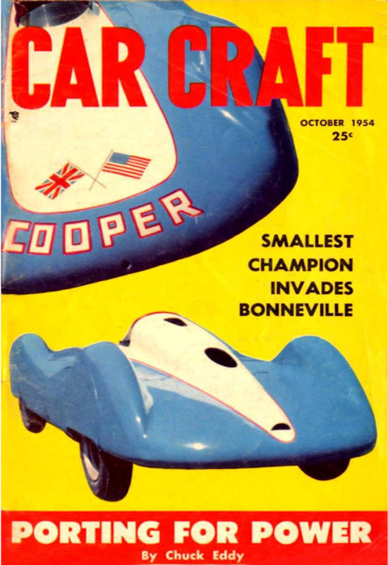 Car Craft Oct October 1954 