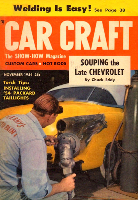 Car Craft Nov November 1954 