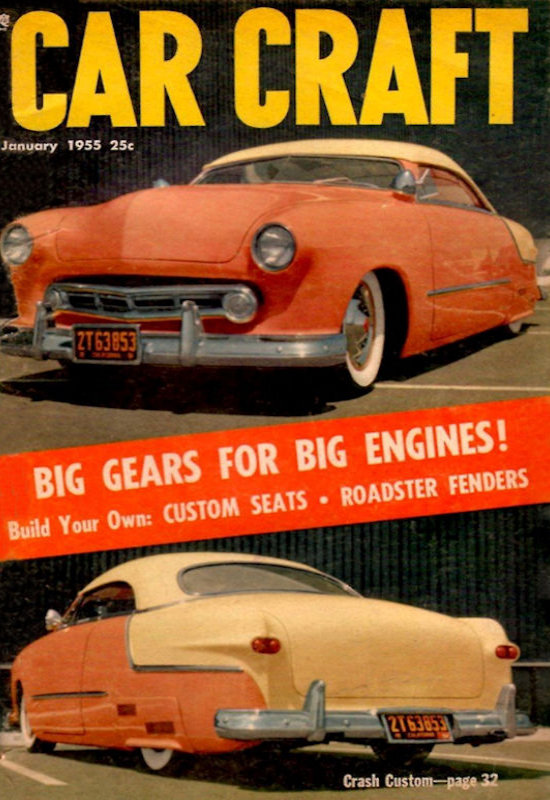 Car Craft Jan January 1955 