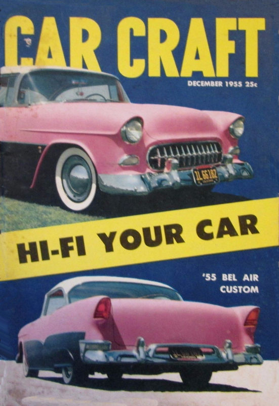 Car Craft Dec December 1955 