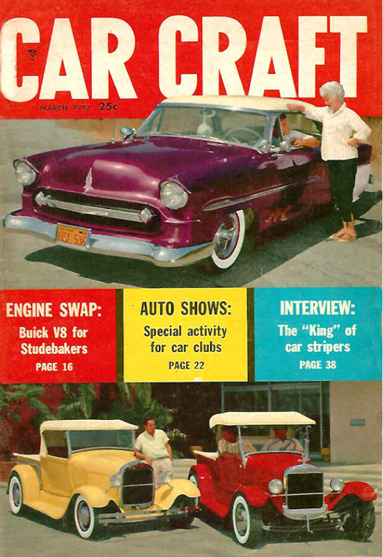 Car Craft Mar March 1957 