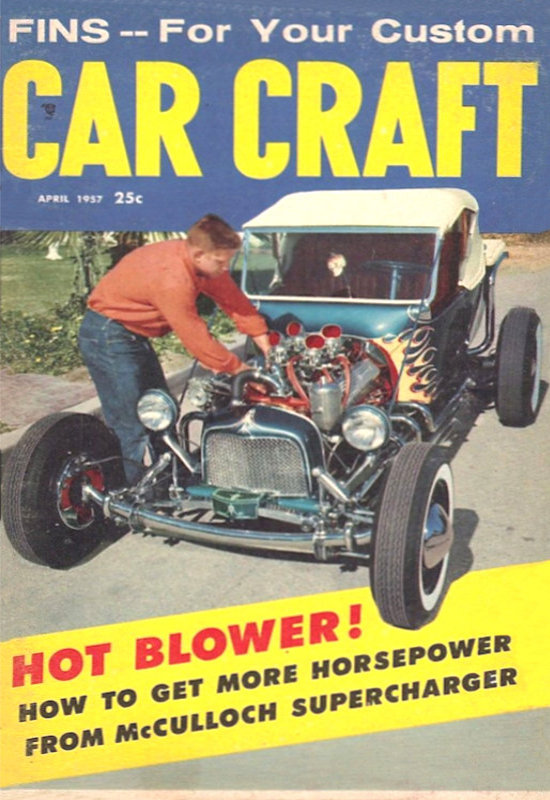 Car Craft Apr April 1957 