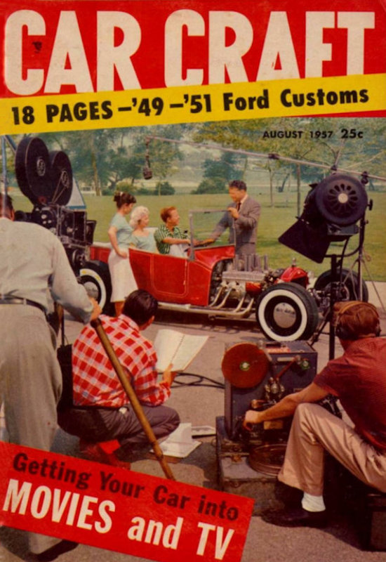 Car Craft Aug August 1957 