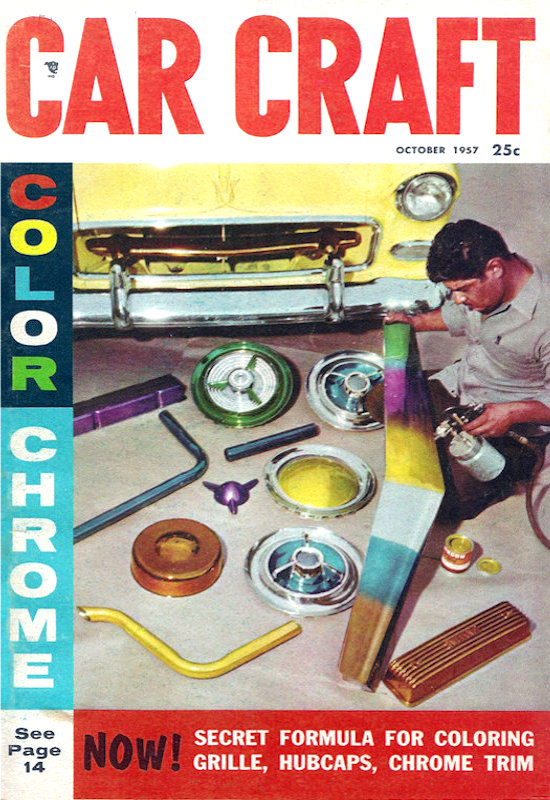Car Craft Oct October 1957 