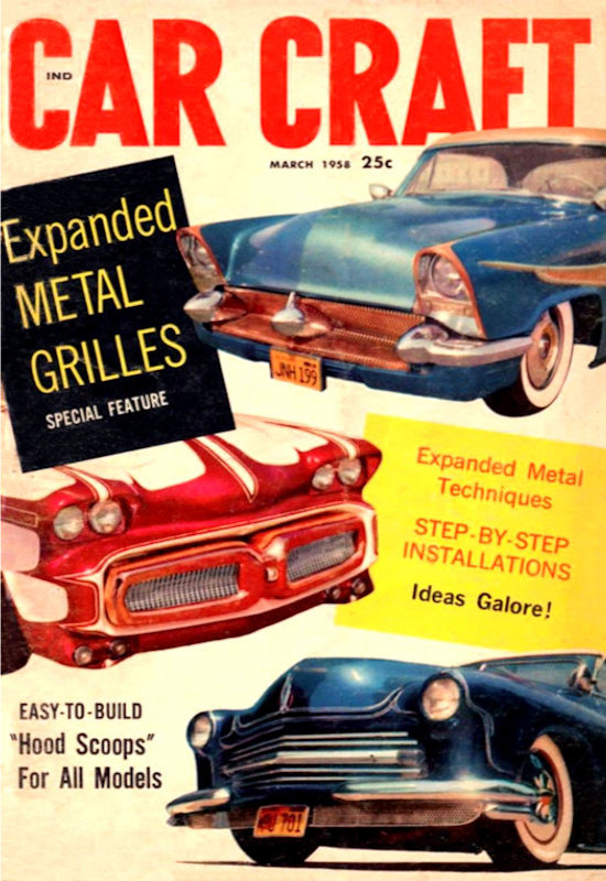 Car Craft Mar March 1958 