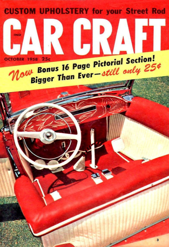 Car Craft Oct October 1958 