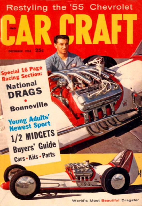Car Craft Dec December 1958 