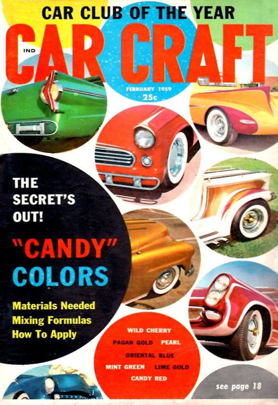 Car Craft Feb February 1959 