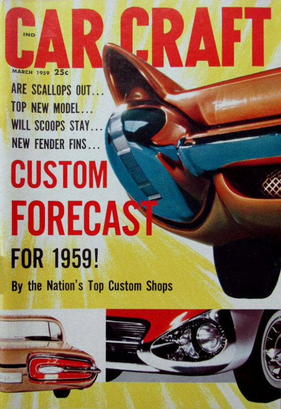 Car Craft Mar March 1959 