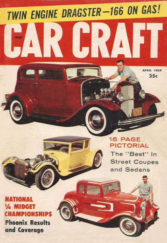 Car Craft Apr April 1959 