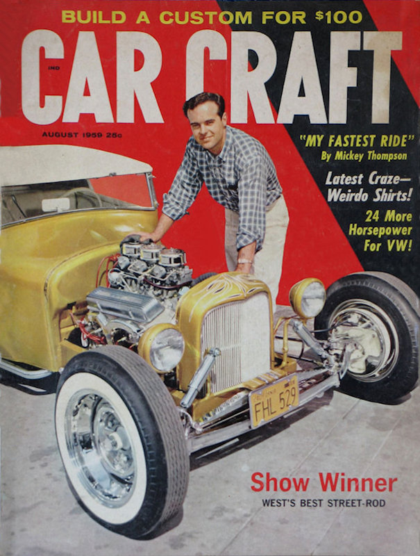 Car Craft Aug August 1959 