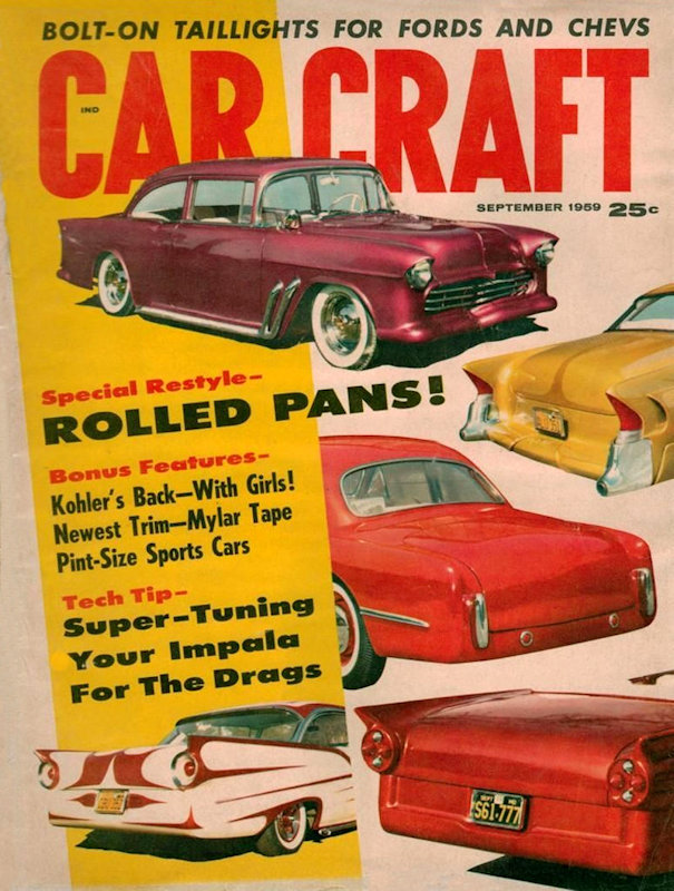 Car Craft Sept September 1959