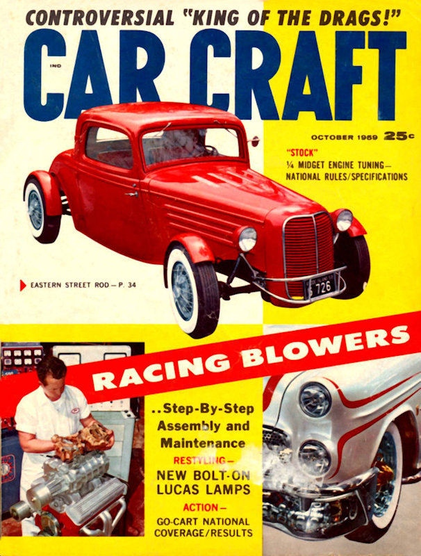 Car Craft Oct October 1959 