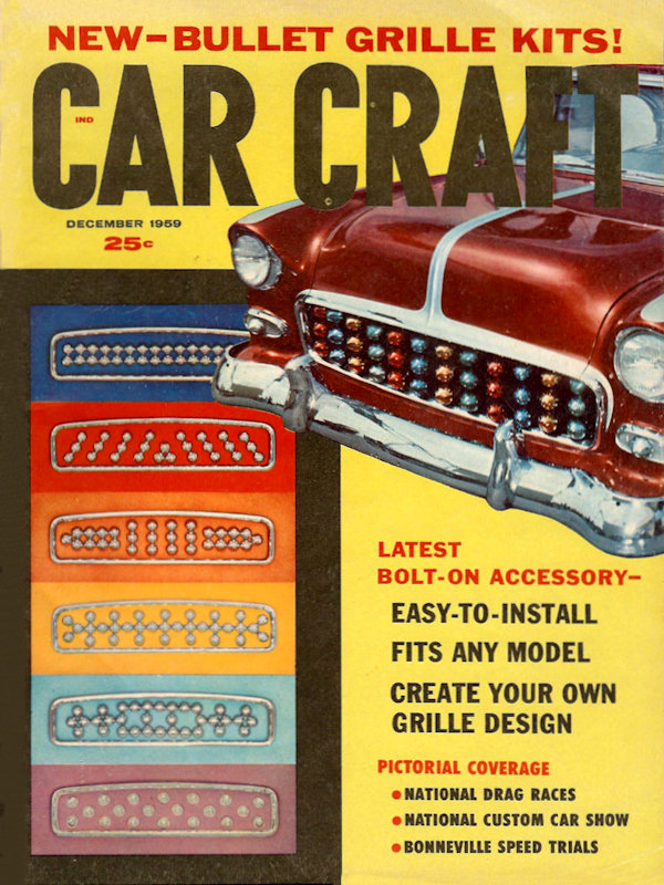 Car Craft Dec December 1959 