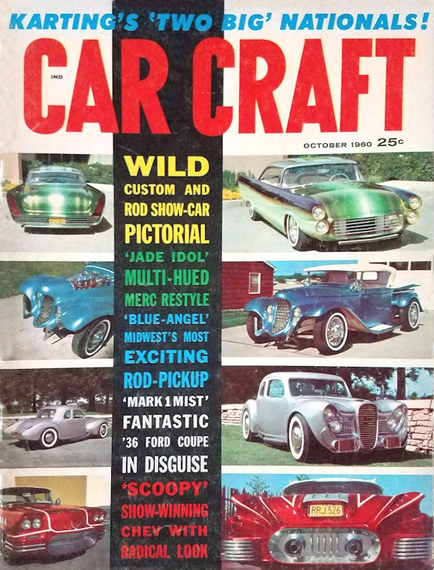 Car Craft Oct October 1960 
