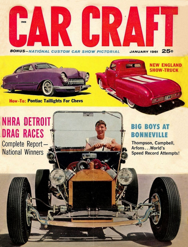 Car Craft Jan January 1961 
