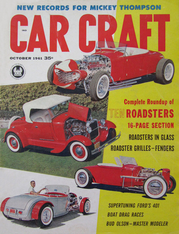 Car Craft Oct October 1961 