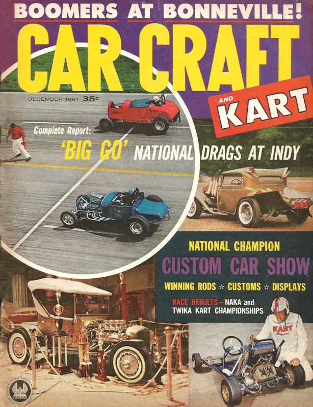 Car Craft Dec December 1961 