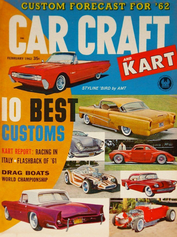 Car Craft Feb February 1962 