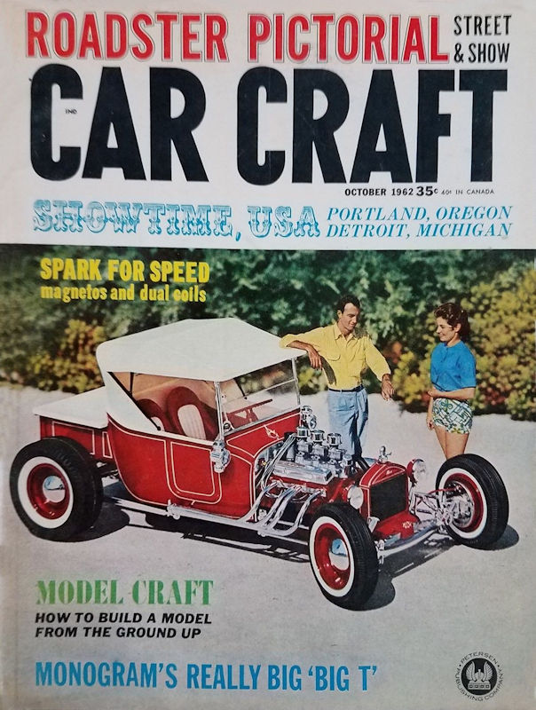 Car Craft Oct October 1962 