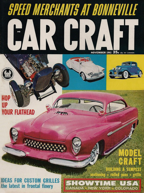 Car Craft Nov November 1962 