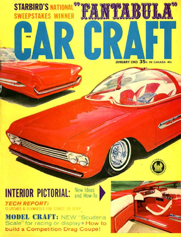 Car Craft Jan January 1963 