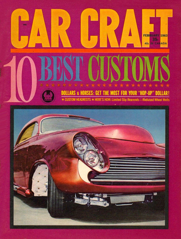 Car Craft Feb February 1963 