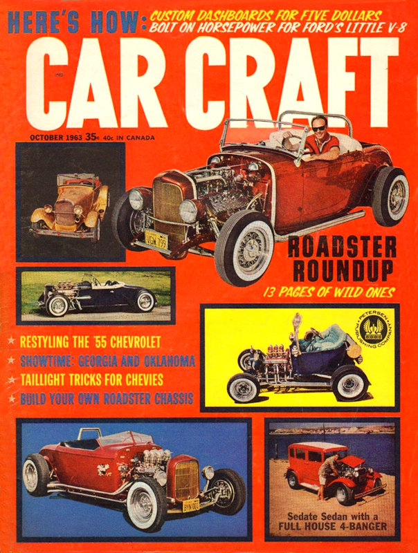 Car Craft Oct October 1963 