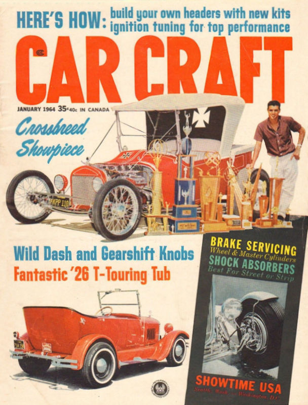 Car Craft Jan January 1964 