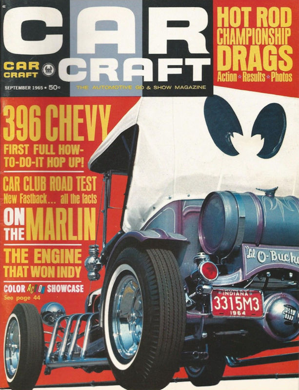 Car Craft Sept September 1965