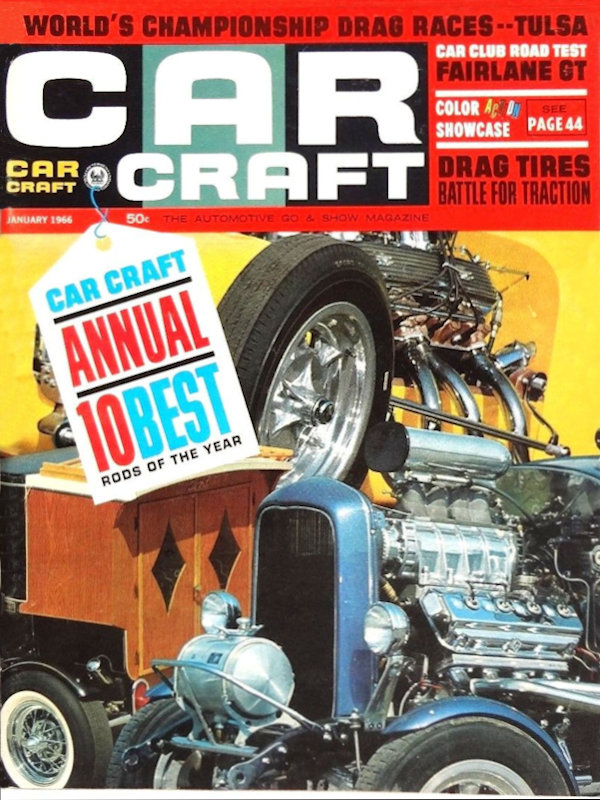Car Craft Jan January 1966 