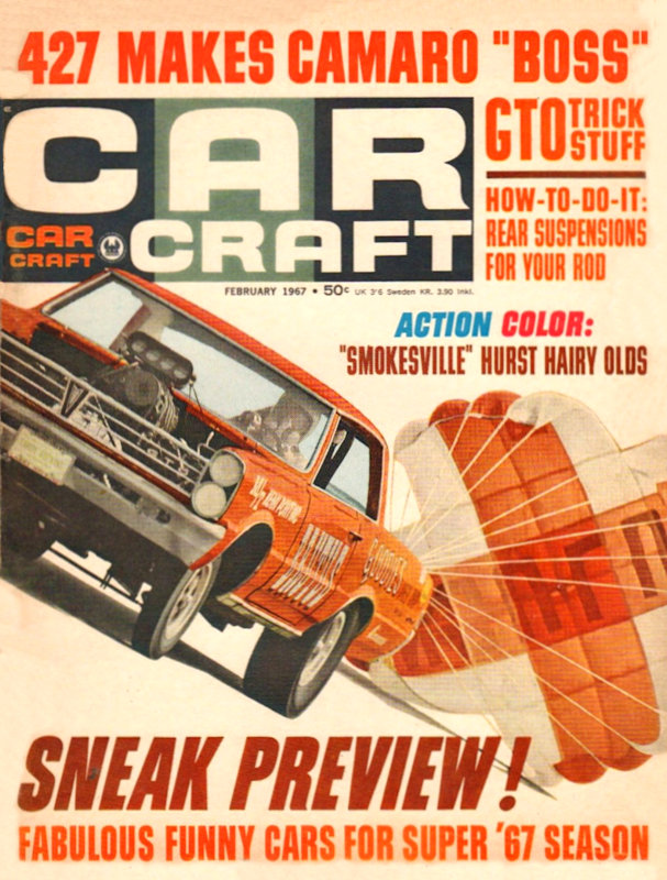 Car Craft Feb February 1967 