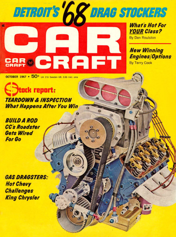 Car Craft Oct October 1967 
