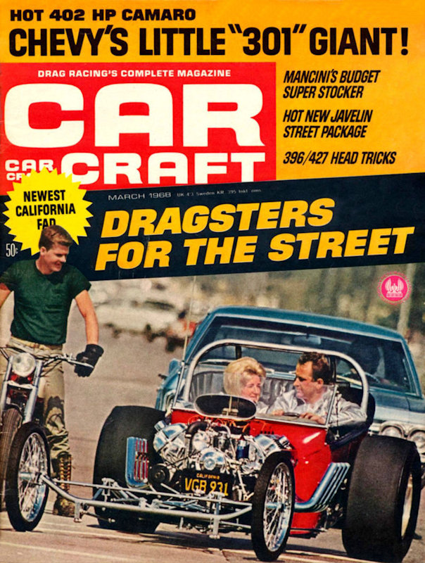 Car Craft Mar March 1968 
