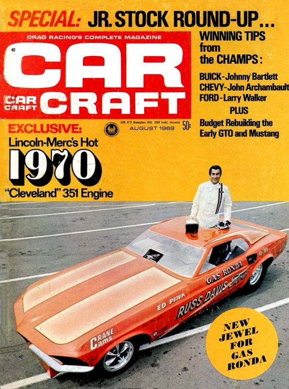 Car Craft Aug August 1969 